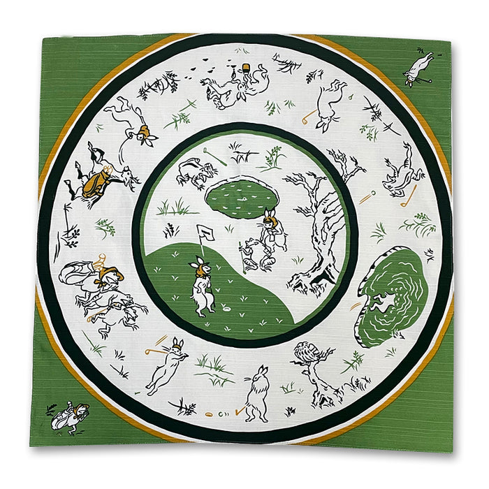 Choju-Giga Golf Furoshiki gift