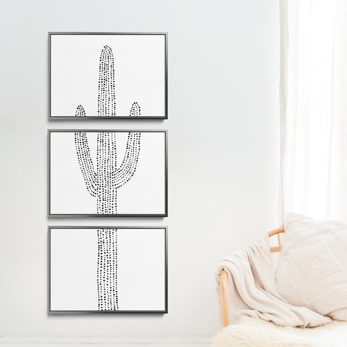 8"x10" / Canvas Set / Antique Silver