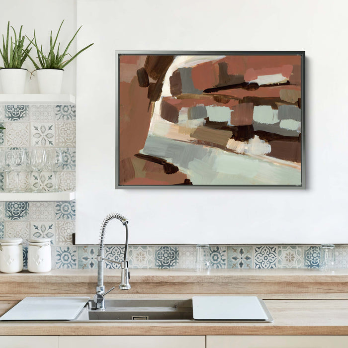 8"x10" / Canvas / Antique Silver
