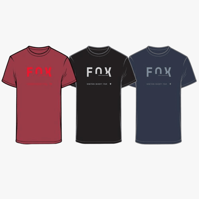 Fox Mens Intrude Short Sleeve Tee Scarlett Red | Fox