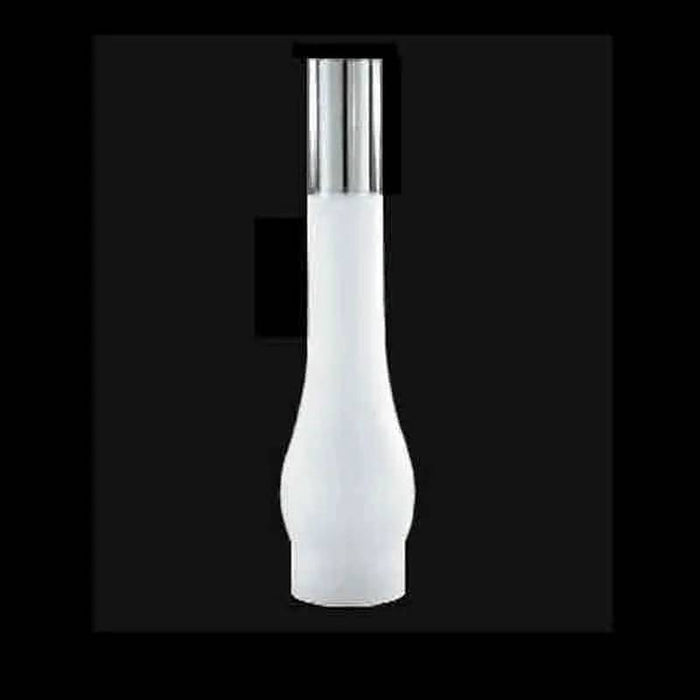 Frosted Glass Chimneys, 3 x 14 - paxton hardware ltd