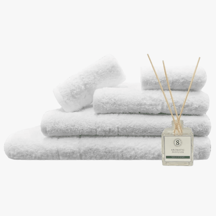 Glodina Marathon Platinum Bath Towel White | Glodina