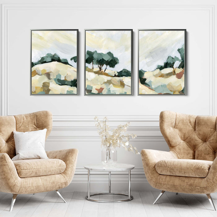 8"x10" / Canvas Set / Antique Silver