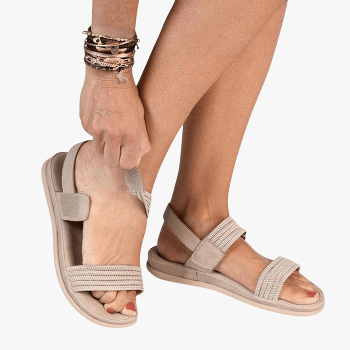 Hush Puppies Womens Irene Sandal Pewter | Hush Puppies