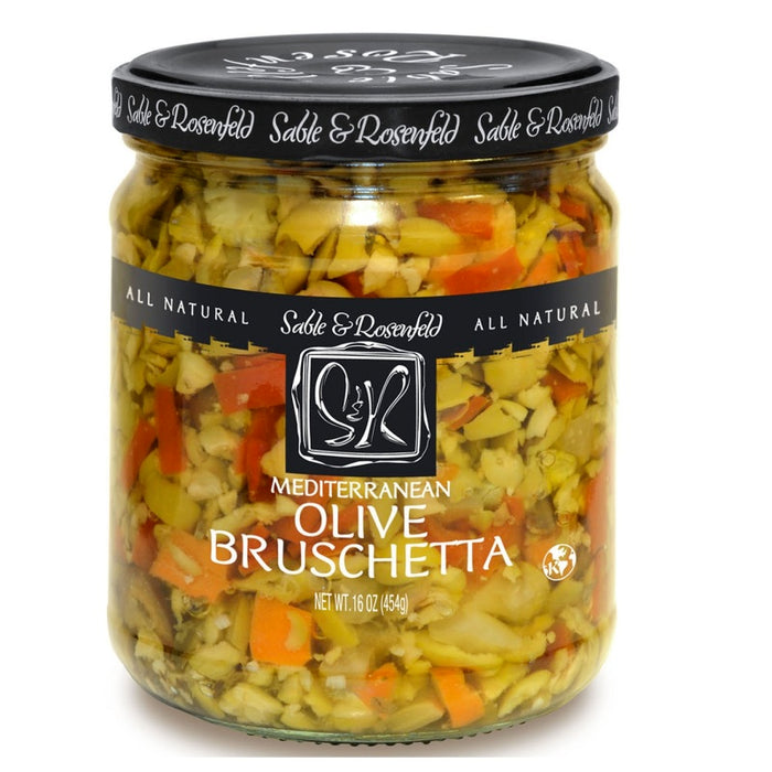 Mediterranean Olive Bruschetta