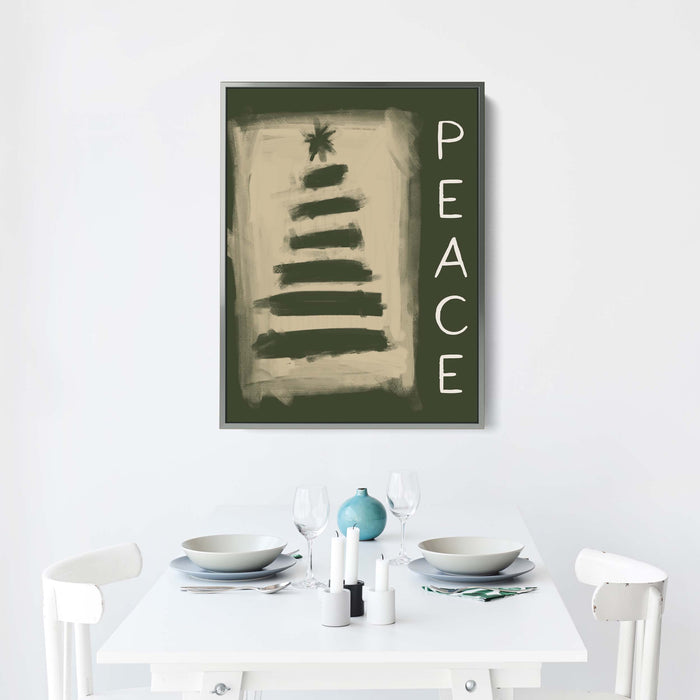 8"x10" / Canvas / Antique Silver