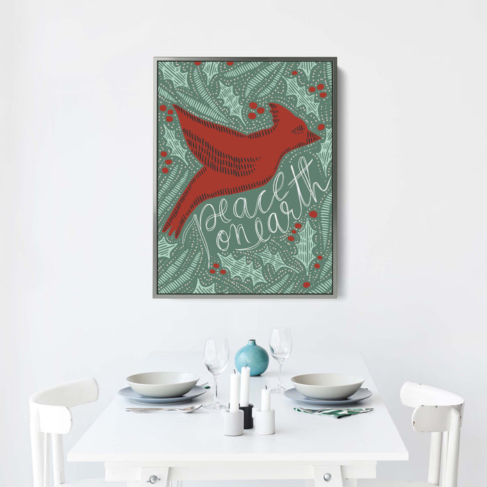 8"x10" / Canvas / Antique Silver