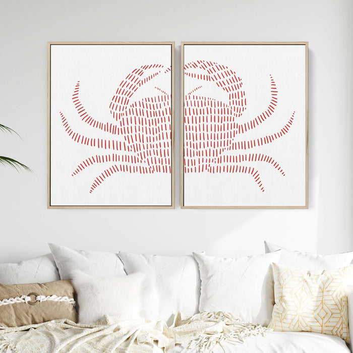 8"x10" / Canvas Set / Natural Wood
