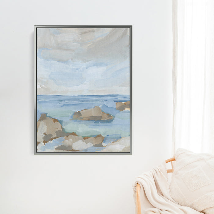 8"x10" / Canvas / Antique Silver