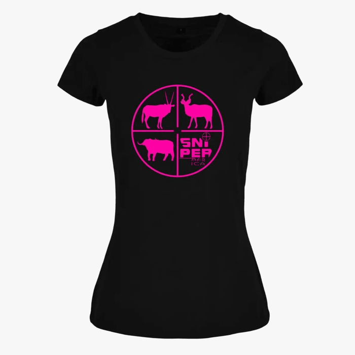 Sniper Womens Retical Tee Black | Sniper