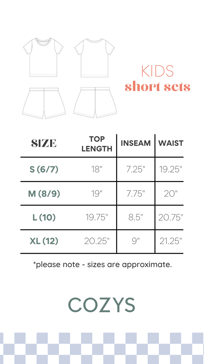 TAN STARS | SHORT SET
