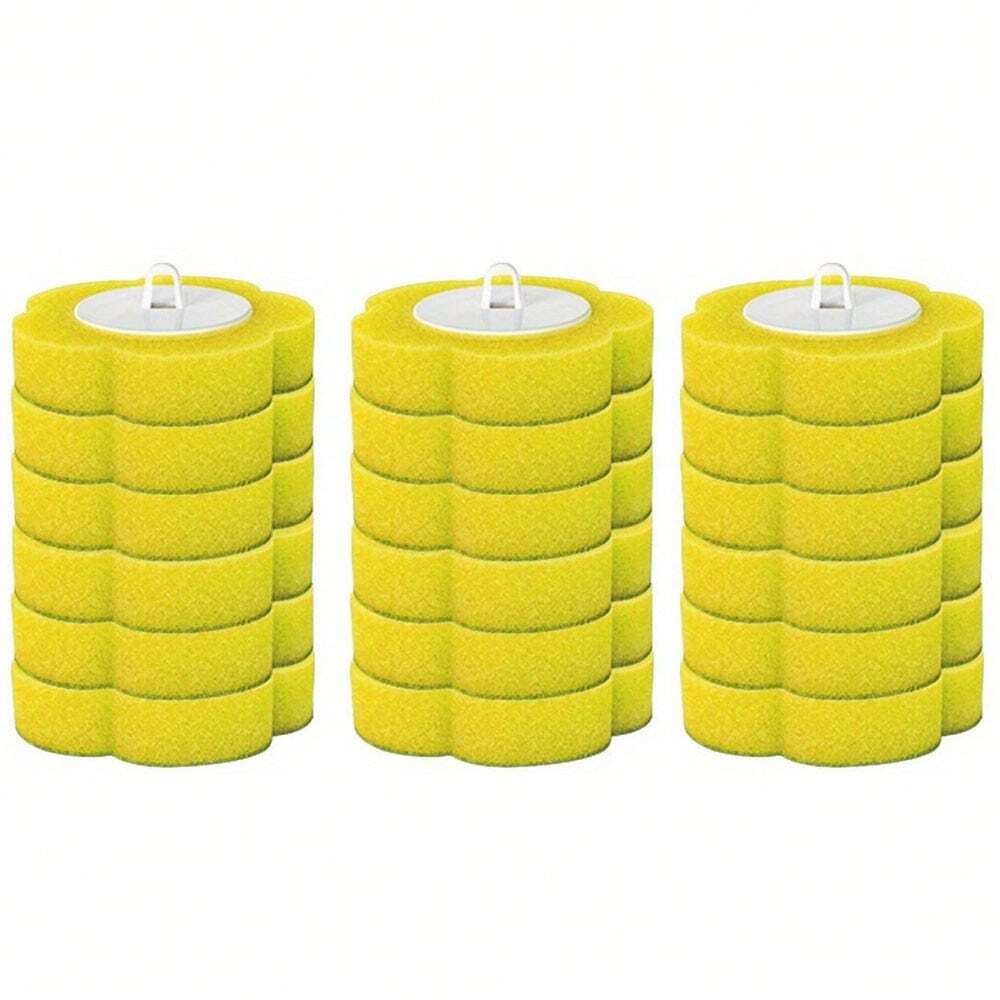 Disposable Toilet Brush with Holder & Refills – Hygienic Deep Cleaning