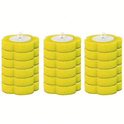 Disposable Toilet Brush with Holder & Refills – Hygienic Deep Cleaning