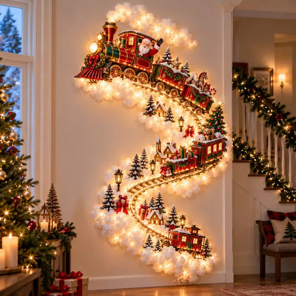 Pre-sale 🎅 Christmas Early Discount 49% Off 🎁 ✨ Christmas Magic Trail Wall Light - A Little Christmas Magic, Right on Your Wall