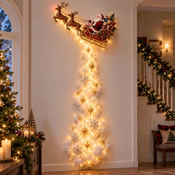Pre-sale 🎅 Christmas Early Discount 49% Off 🎁 ✨ Christmas Magic Trail Wall Light - A Little Christmas Magic, Right on Your Wall