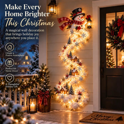 Pre-sale 🎅 Christmas Early Discount 49% Off 🎁 ✨ Christmas Magic Trail Wall Light - A Little Christmas Magic, Right on Your Wall