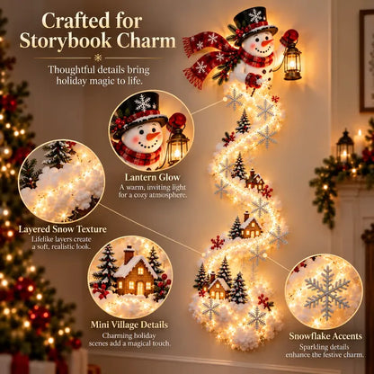 Pre-sale 🎅 Christmas Early Discount 49% Off 🎁 ✨ Christmas Magic Trail Wall Light - A Little Christmas Magic, Right on Your Wall