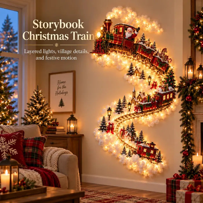 Pre-sale 🎅 Christmas Early Discount 49% Off 🎁 ✨ Christmas Magic Trail Wall Light - A Little Christmas Magic, Right on Your Wall