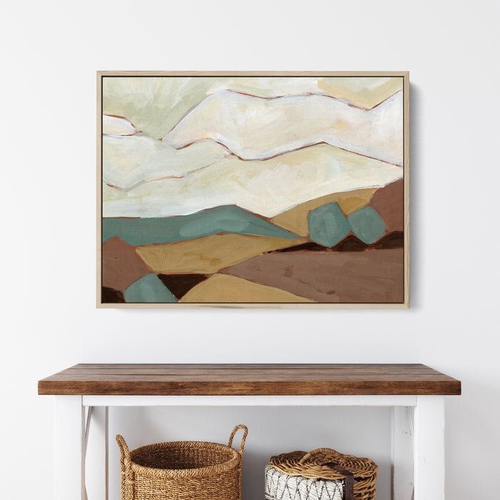 8"x10" / Canvas / Natural Wood