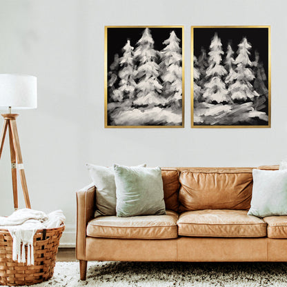 5"x7" / Art Print Set / Antique Gold