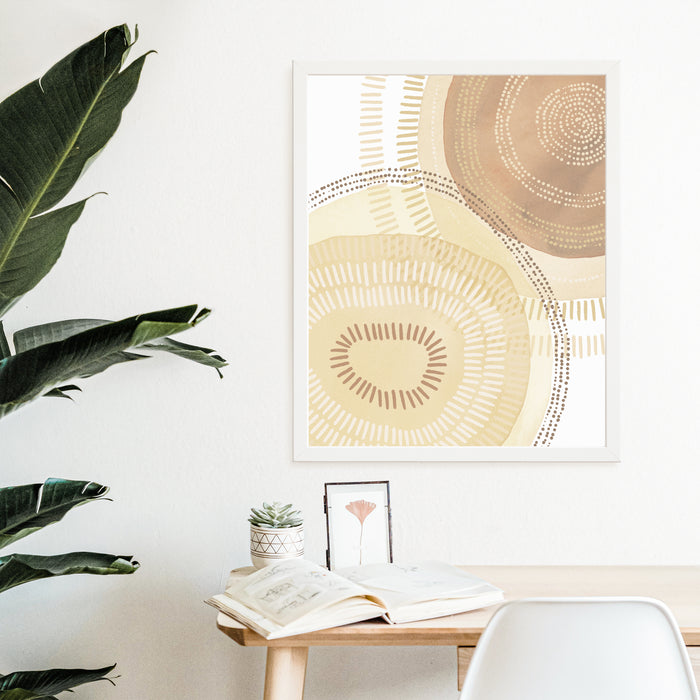 Abstract Blooms, No. 1  - Art Print or Canvas - Jetty Home