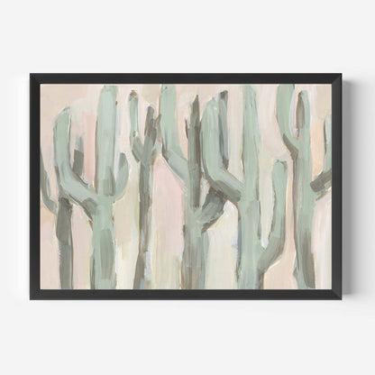 Abstracted Saguaro Cactus, No. 2 - Jetty Home