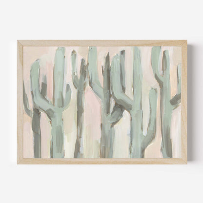 Abstracted Saguaro Cactus, No. 2 - Jetty Home