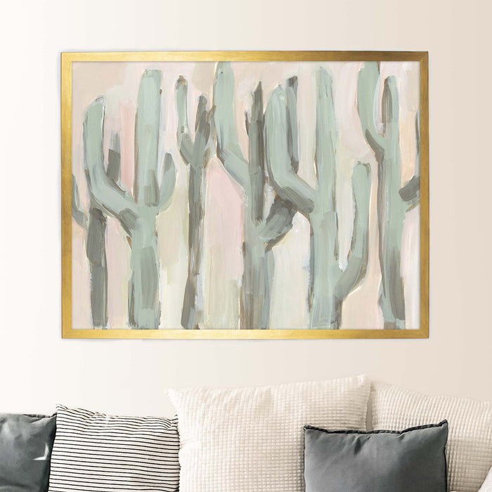 Abstracted Saguaro Cactus, No. 2 - Jetty Home