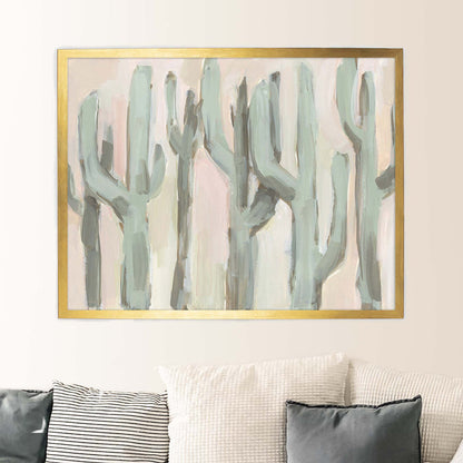 Abstracted Saguaro Cactus, No. 2 - Jetty Home