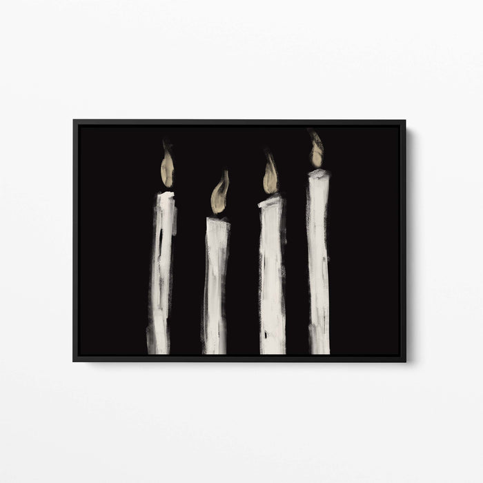 Advent Candles Glowing - Jetty Home