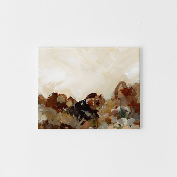 Fall Foliage Landscape Painting Wall Art Print or Canvas - Jetty Home