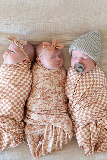 AUTUMN FLORAL | SWADDLE