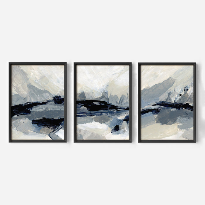 Balsam Hills Abstract - Set of 3 - Jetty Home