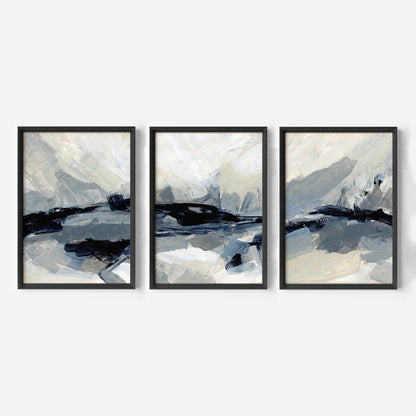 Balsam Hills Abstract - Set of 3 - Jetty Home