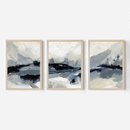 Balsam Hills Abstract - Set of 3 - Jetty Home