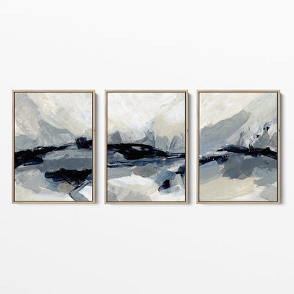 Balsam Hills Abstract - Set of 3 - Jetty Home
