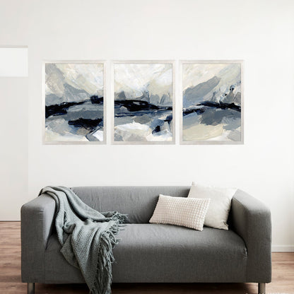 Balsam Hills Abstract - Set of 3 - Jetty Home