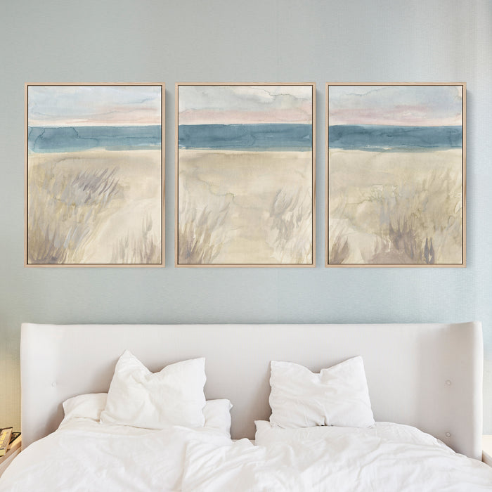 8"x10" / Canvas Set / Natural Wood