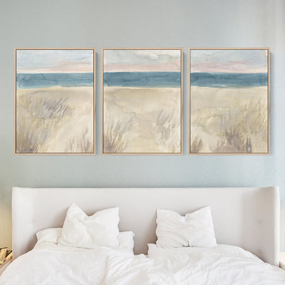 8"x10" / Canvas Set / Natural Wood