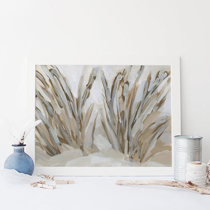 "Beachside Blooms" Dune Grass Painting - Art Print or Canvas - Jetty Home