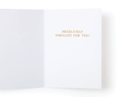 Best Wishes Bride Greeting Card
