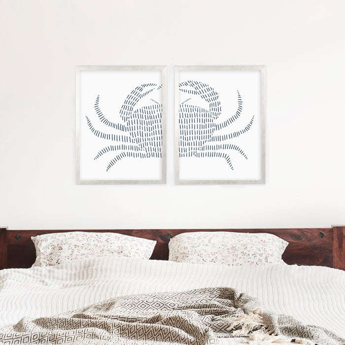5"x7" / Art Print Set / Antique Silver