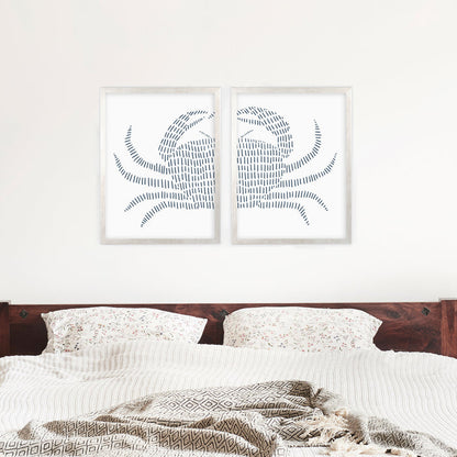5"x7" / Art Print Set / Antique Silver