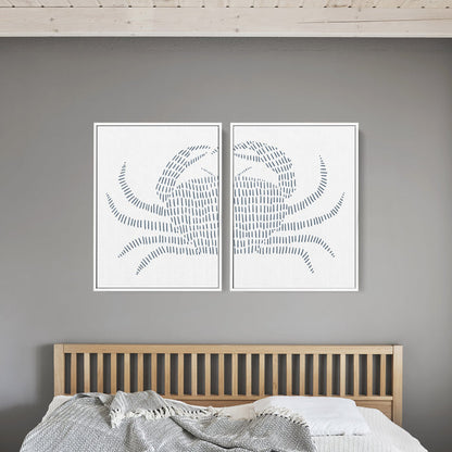 8"x10" / Canvas Set / White