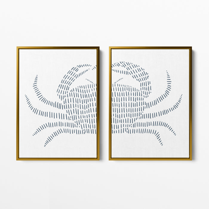 Blue Crab - Set of 2 - Jetty Home