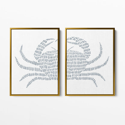 Blue Crab - Set of 2 - Jetty Home