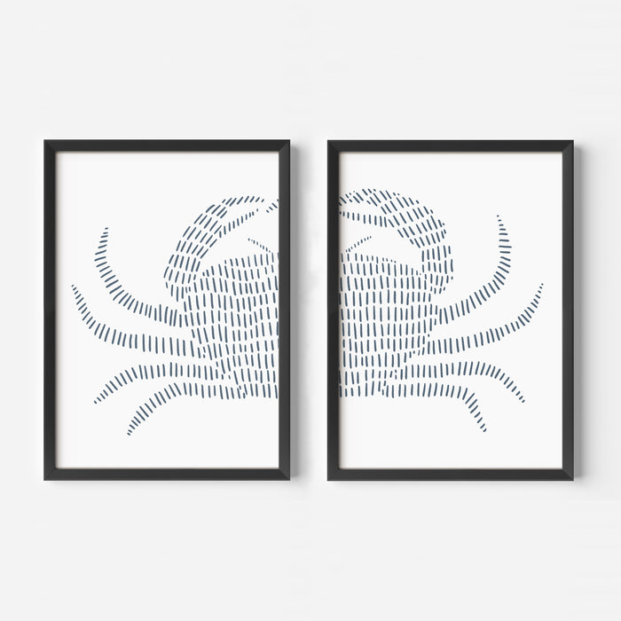 Blue Crab - Set of 2 - Jetty Home