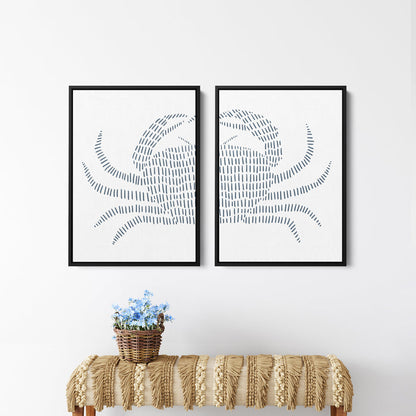 Blue Crab - Set of 2 - Jetty Home