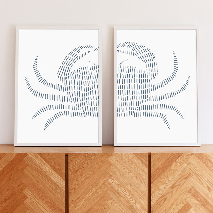 5"x7" / Art Print Set / White