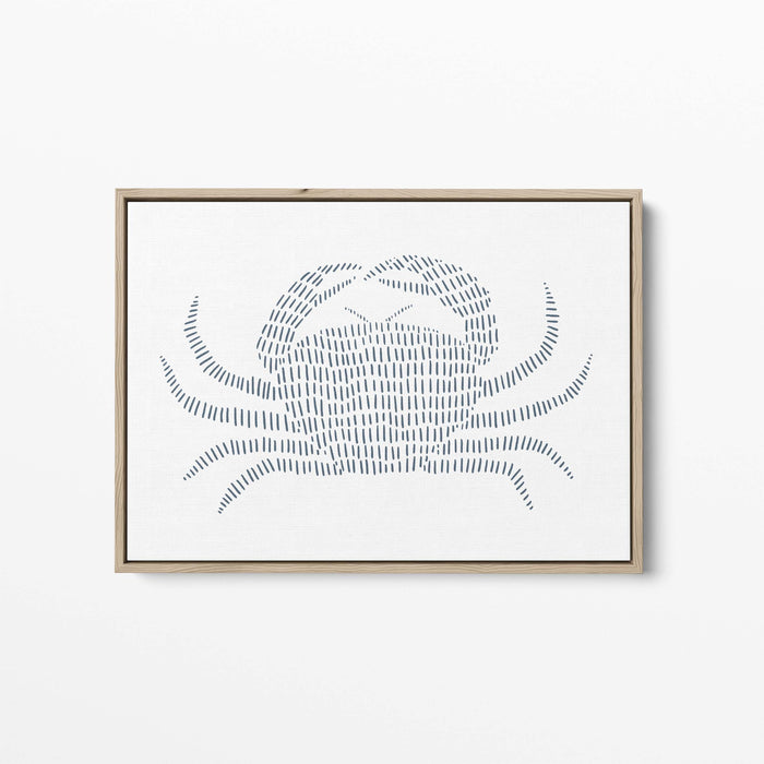 Blue Crab Illustration - Jetty Home